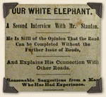 Our white elephant newpaper ad